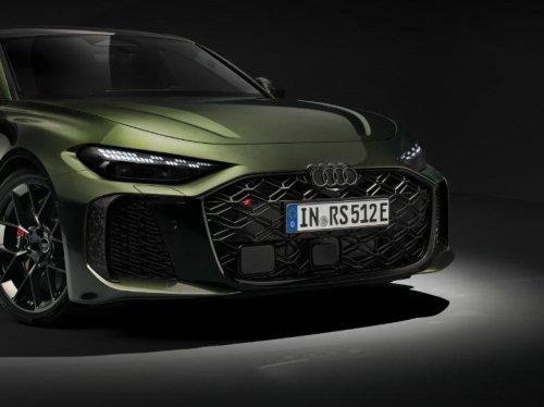 Even the new Audi RS5 itself looks shocked by how powerful its PHEV V6 is