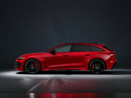 Even the new Audi RS5 itself looks shocked by how powerful its PHEV V6 is