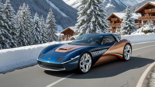 New Italian supercar gets a V12 and a massive 9.0-liter engine option