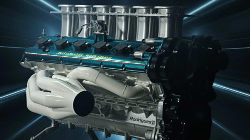 New Italian supercar gets a V12 and a massive 9.0-liter engine option