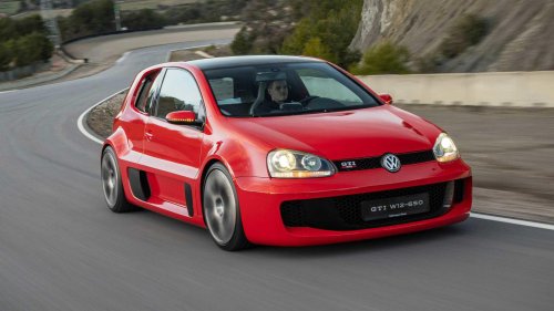 Volkswagen, Volkswagen Golf, Volkswagen Golf GTI, Volkswagen once built a Bentley-powered Golf GTI to celebrate the model