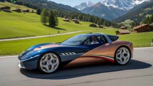 New Italian supercar gets a V12 and a massive 9.0-liter engine option