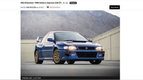 What will be the next overpriced enthusiast car?