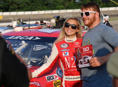 NASCAR driver Natalie Decker breaks down crying mid-race, parks truck and says she’s quitting the series
