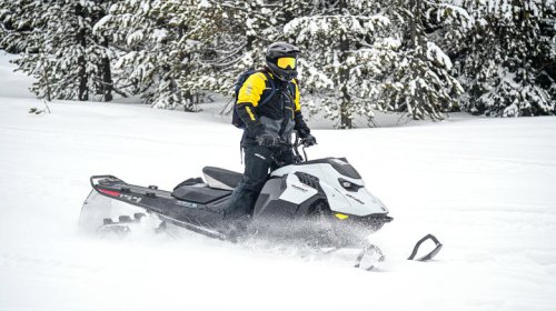 Riding Ski-Doo snowmobiles kicks so much ass, especially in Yellowstone National Park