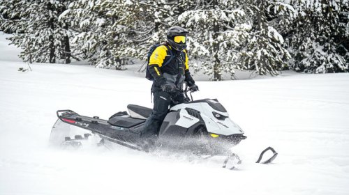 Riding Ski-Doo snowmobiles kicks so much ass, especially in Yellowstone National Park