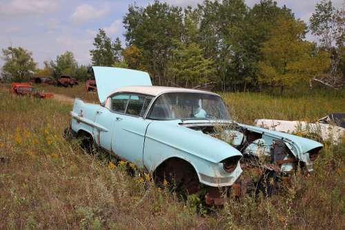 Descubrimientos de desguace de Windy Hill Auto Parts en New London, Minnesota