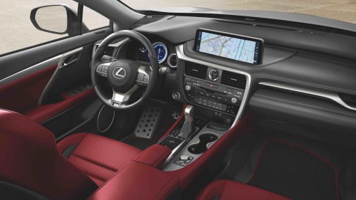 The Lexus RX has a cabin that's more luxurious than your home