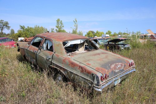 Descubrimientos de desguace de Windy Hill Auto Parts en New London, Minnesota