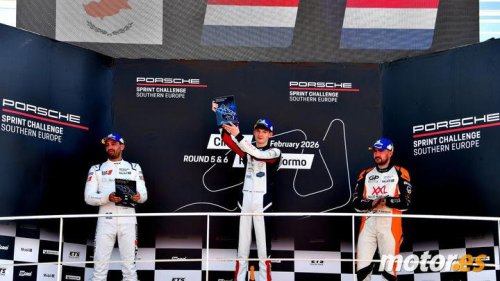 Porsche, Porsche Sprint Challenge South Europe Valencia 2026, Milan Marczak logra doblete y liderato