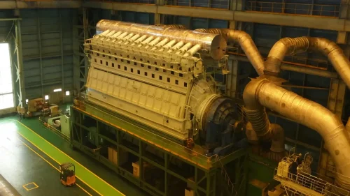 El motor diésel más potente del mundo tiene 108.000 CV y consume 14 toneladas de diésel por hora. Es el Wärtsilä RT-flex96C