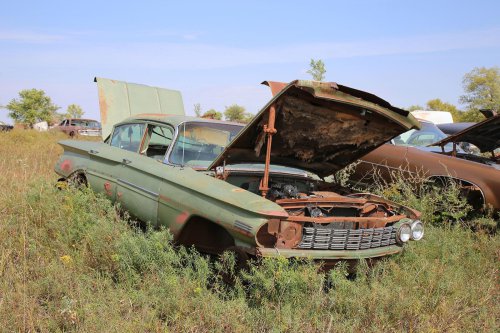 Junkyard discoveries of Windy Hill Auto Parts in New London, Minnesota