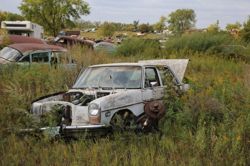 Descubrimientos de desguace de Windy Hill Auto Parts en New London, Minnesota