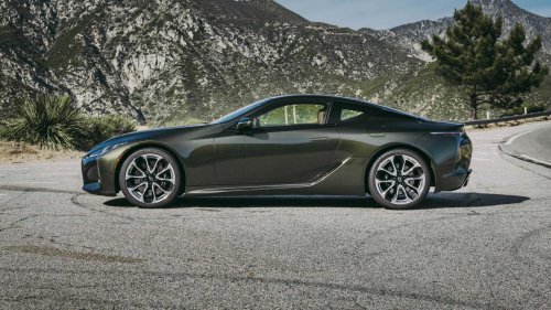 The Lexus LC500 is the only naturally aspirated V8-powered luxury coupe left in the USA