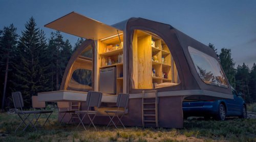 Ni caravana ni tienda de campaña: las ventajas de los dos sistemas en un ligero remolque