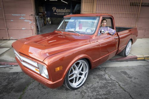 She rebuilt a classic Chevy after the LA fires — but still gets asked if it's her dad's work