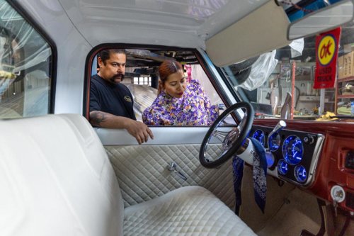 Chevy, She rebuilt a classic Chevy after the LA fires — but still gets asked if it's her dad's work