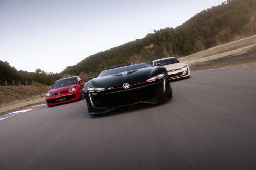 Volkswagen parades the most iconic GTI concepts once again
