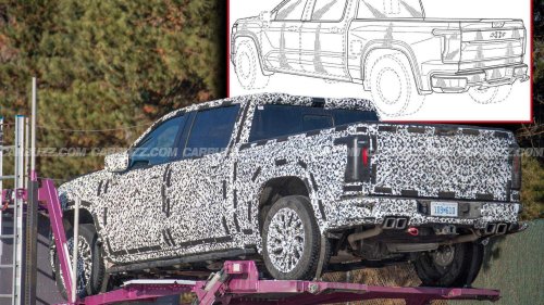 2027 Chevrolet Silverado prototypes spied without any heavy camouflage