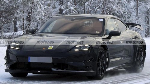 Porsche, Porsche Taycan, El Porsche Taycan más extremo llega a las pruebas de invierno con una meta seria: bajar de los 7 minutos en Nürburgring