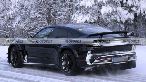 Porsche, Porsche Taycan, El Porsche Taycan más extremo llega a las pruebas de invierno con una meta seria: bajar de los 7 minutos en Nürburgring