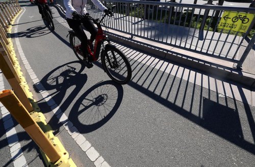 Photos | Cycling on the Santa Cruz bikeway