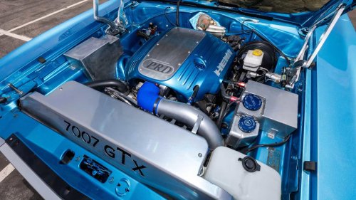 This 1970 GTX with a 5.7 Hemi swap is old-school cool, new-school power
