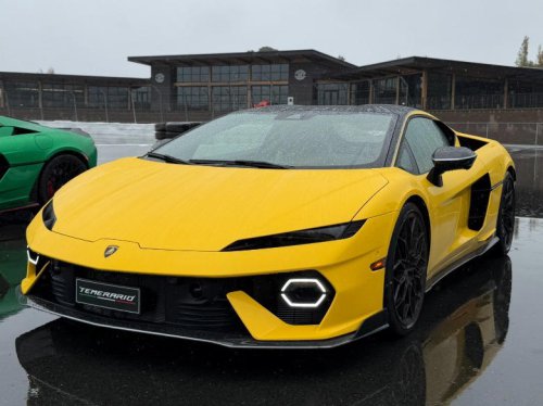 Driving a Lamborghini Temerario on track at Sonoma during a rainstorm was a tasty antipasto