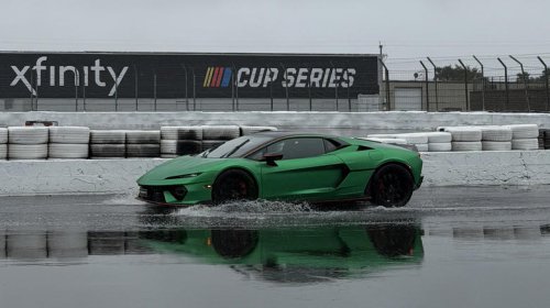 Driving a Lamborghini Temerario on track at Sonoma during a rainstorm was a tasty antipasto