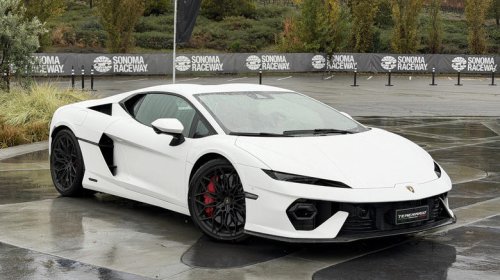 Driving a Lamborghini Temerario on track at Sonoma during a rainstorm was a tasty antipasto