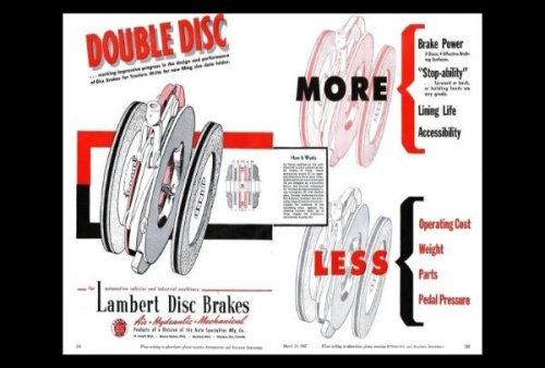 Yes | Chrysler | Think | Yes, Chrysler tried four-wheel disc brakes in 1949 (but they weren't what you think)