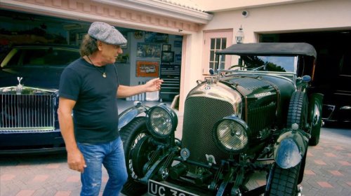 AC/DC frontman Brian Johnson's car collection is exactly as wild as you'd expect