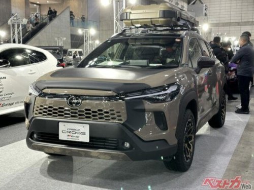 新型カローラクロス車高上げるのアリだな!GRヤリスもアゲアゲ似合うゾ