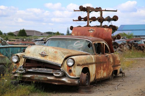 Las joyas del desguace de All American Classics, Vancouver, Washington