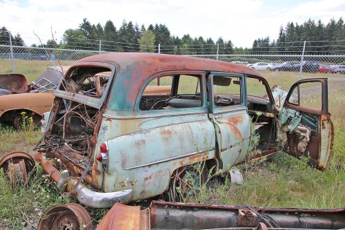 Las joyas del desguace de All American Classics, Vancouver, Washington