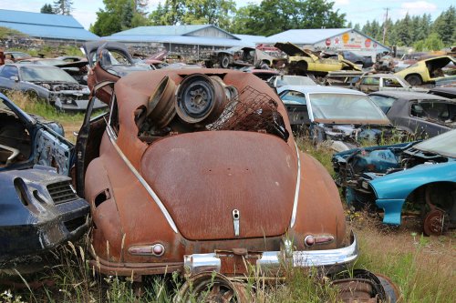 Las joyas del desguace de All American Classics, Vancouver, Washington