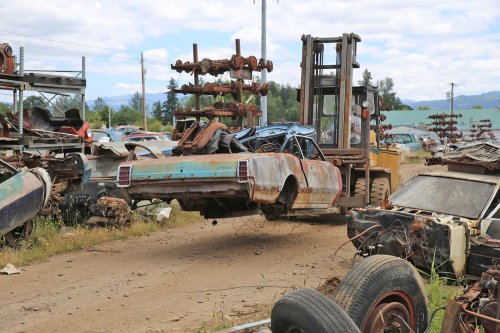 Las joyas del desguace de All American Classics, Vancouver, Washington