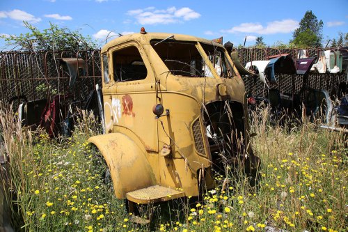 Las joyas del desguace de All American Classics, Vancouver, Washington