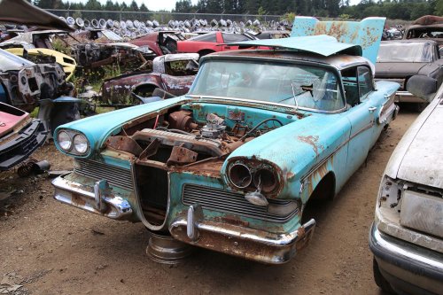 Las joyas del desguace de All American Classics, Vancouver, Washington