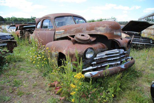 Las joyas del desguace de All American Classics, Vancouver, Washington