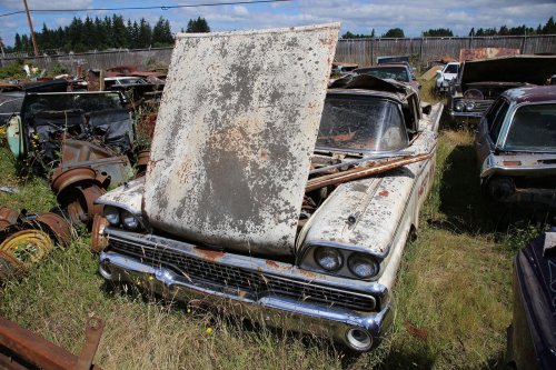 Las joyas del desguace de All American Classics, Vancouver, Washington