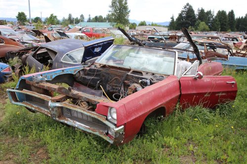 Las joyas del desguace de All American Classics, Vancouver, Washington
