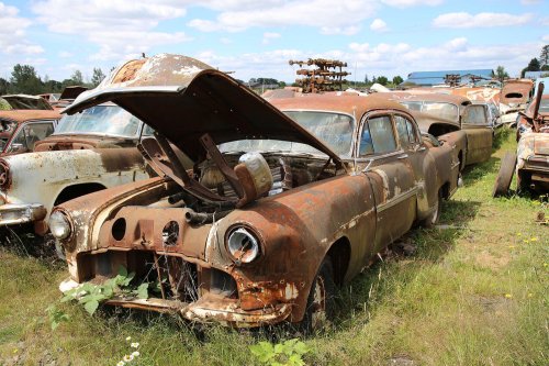 Las joyas del desguace de All American Classics, Vancouver, Washington