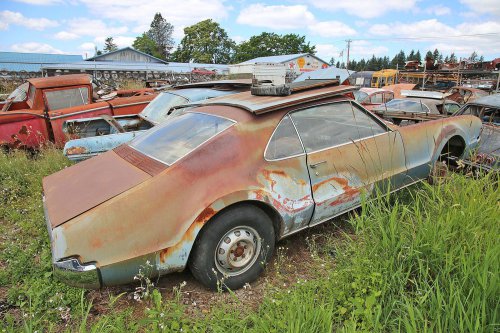 Las joyas del desguace de All American Classics, Vancouver, Washington