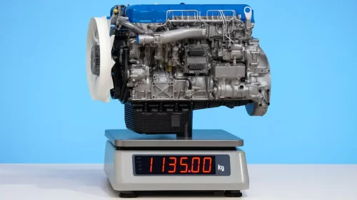 No es un error. El motor diésel más eficiente del mundo consume 12,5 litros y pesa más de una tonelada