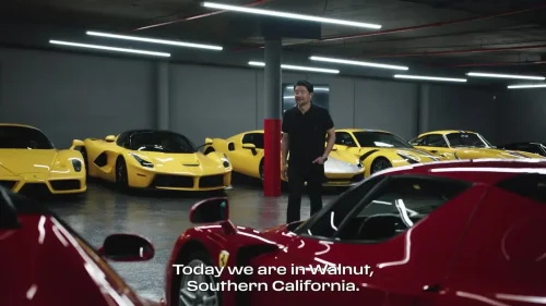 Vídeo: El garaje del «Kétchup y Mostaza»: David Lee y su obsesión por el repóker de ases de Ferrari