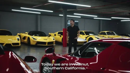 Vídeo: El garaje del «Kétchup y Mostaza»: David Lee y su obsesión por el repóker de ases de Ferrari