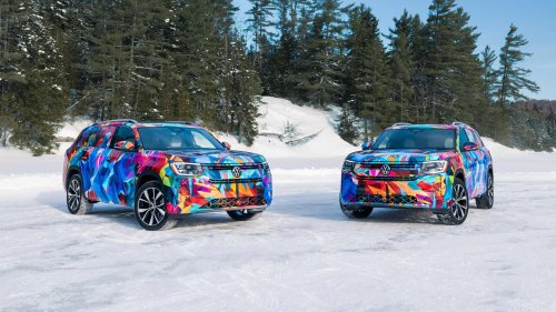 2027 VW Atlas teased with turbo power, new cabin and sheetmetal