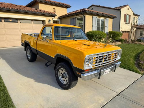 Dodge, Original owner: Big-block ’75 Dodge 4×4 packs two tons of golden memories