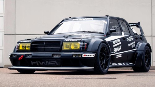 El Mercedes 190E Evo de HWA se desatará en un escenario perfecto: las 24 horas de Nürburgring, ahora como HWA EVO.R